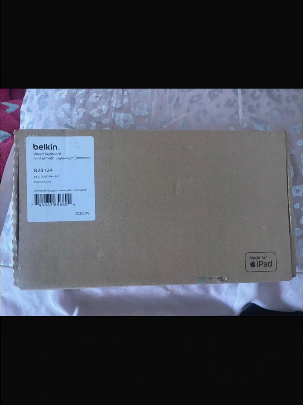 belkin Black Slim Wired USB Keyboard